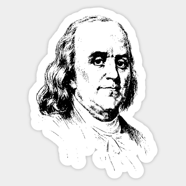 BENJAMIN FRANKLIN Sticker by truthtopower